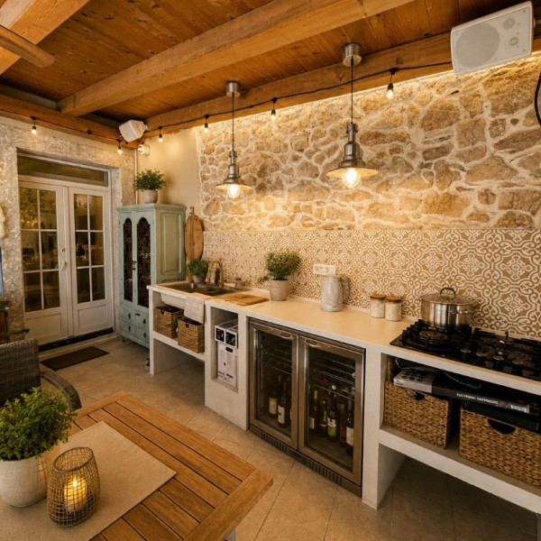 Kitchen, Cotton House - Novi Vinodolski, Cotton House Novi Vinodolski